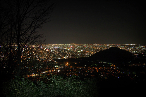 ☆2014.11.23 三角山→大倉山 夜景登山_e0105954_9294077.jpg