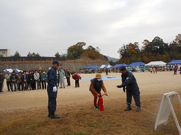 安登地区合同防災訓練_e0175370_9352242.jpg