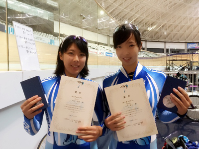 金栄堂サポート:日体大クラブLIONS 小島蓉子選手・全日本オムニアム選手権ご報告&インプレッション!_c0003493_9263614.jpg