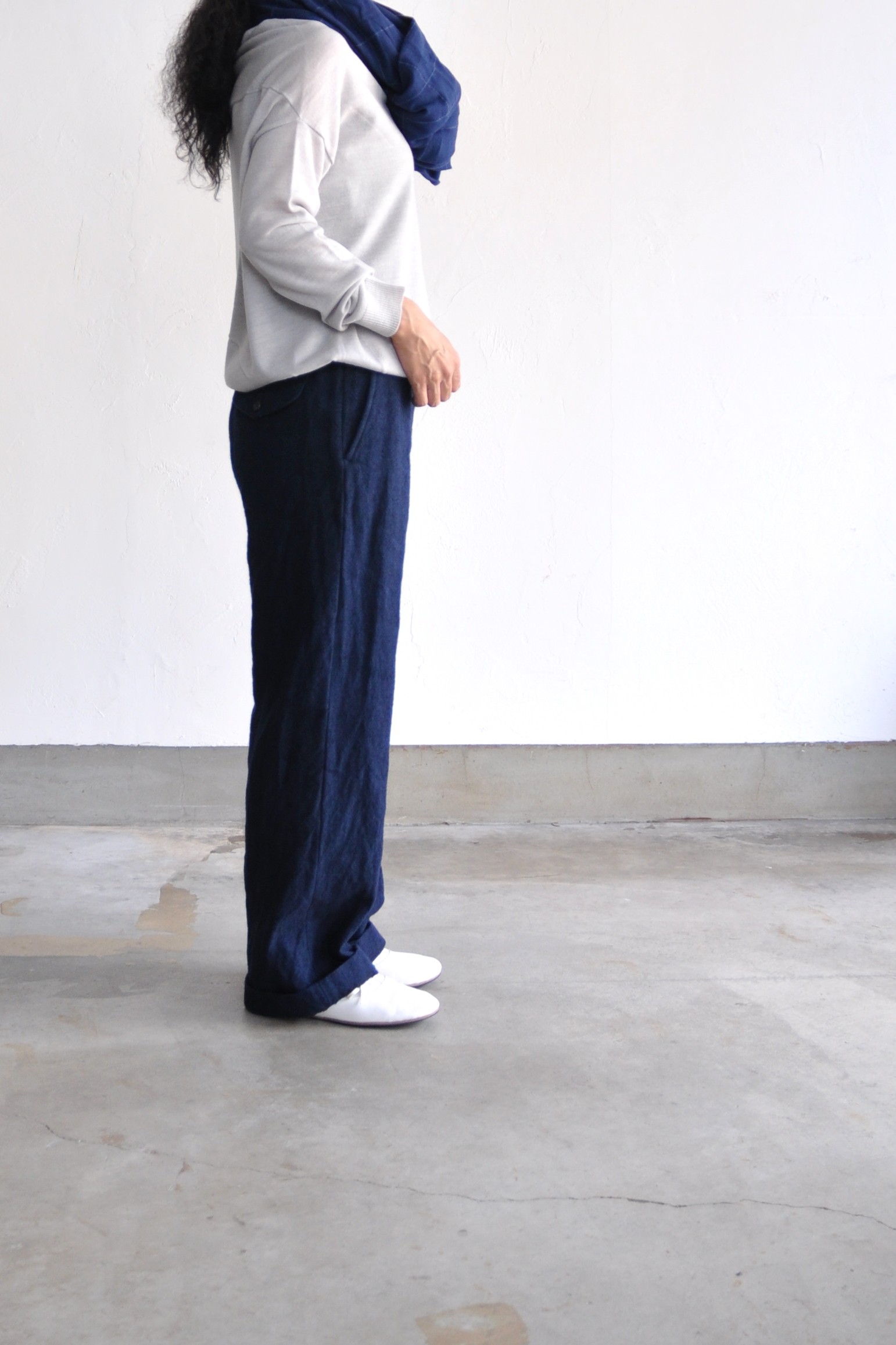 ゴーシュ　W/L Herringbone Straight Pants_d0120442_12215897.jpg