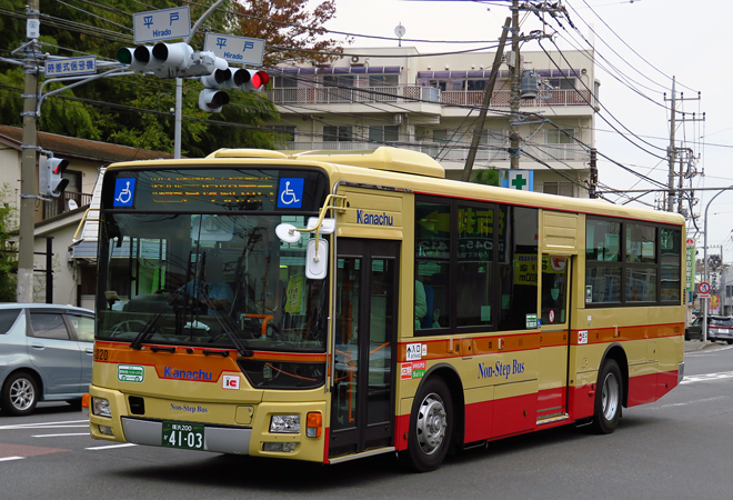 神奈川中央交通 Qkg Mp38fk 研究所第二車庫