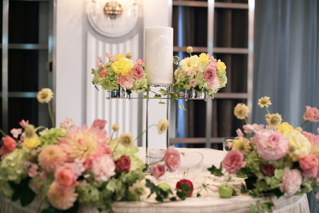 秋の装花 ホテルニューオータニ様へ 一会 ウエディングの花 秋の装花 ホテルニューオータニ様へ 一会 ウエディングの花