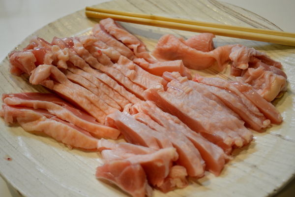鯖の味噌煮と鶏しゃぶ_d0322445_155226.jpg