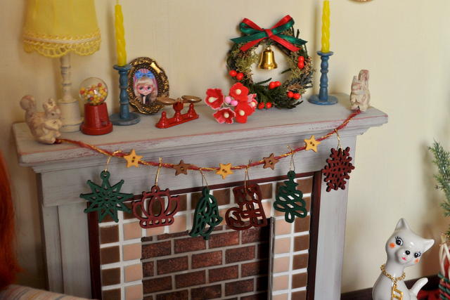 クリスマスの準備☆ドールハウス_e0152869_2344285.jpg