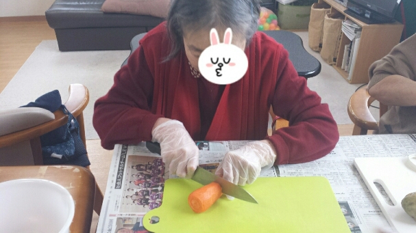 調理レク『石狩鍋』_c0205393_21545536.jpg