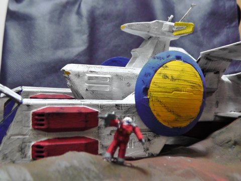 1 10 ホワイトベース その１０ 完成 お手軽ガンプラ Season 2