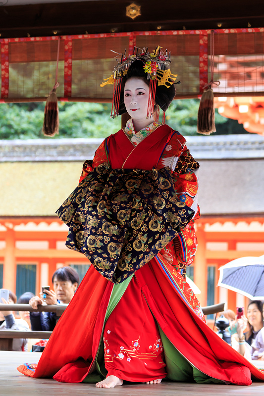 葵太夫お披露目・太夫道中／仮視の式（下鴨神社）_f0155048_23594058.jpg