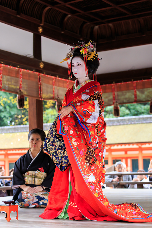 葵太夫お披露目・太夫道中／仮視の式（下鴨神社）_f0155048_23594374.jpg