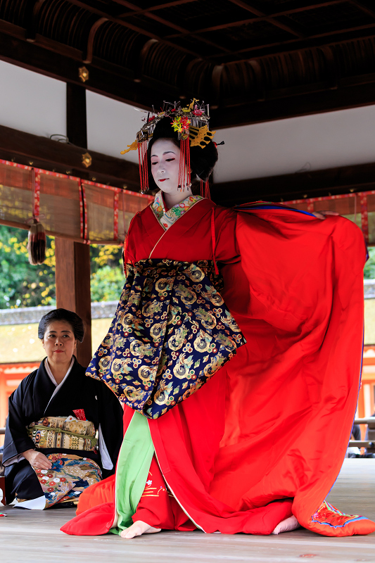 葵太夫お披露目・太夫道中／仮視の式（下鴨神社）_f0155048_022533.jpg