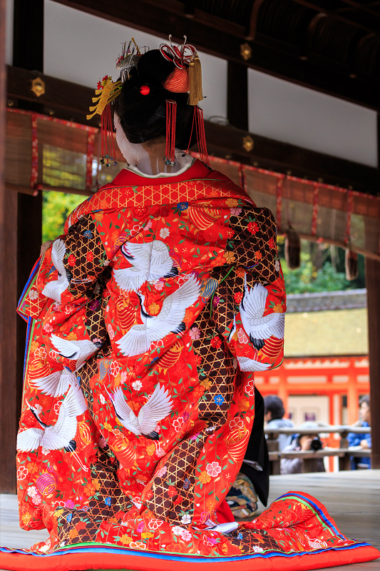 葵太夫お披露目・太夫道中／仮視の式（下鴨神社）_f0155048_031482.jpg