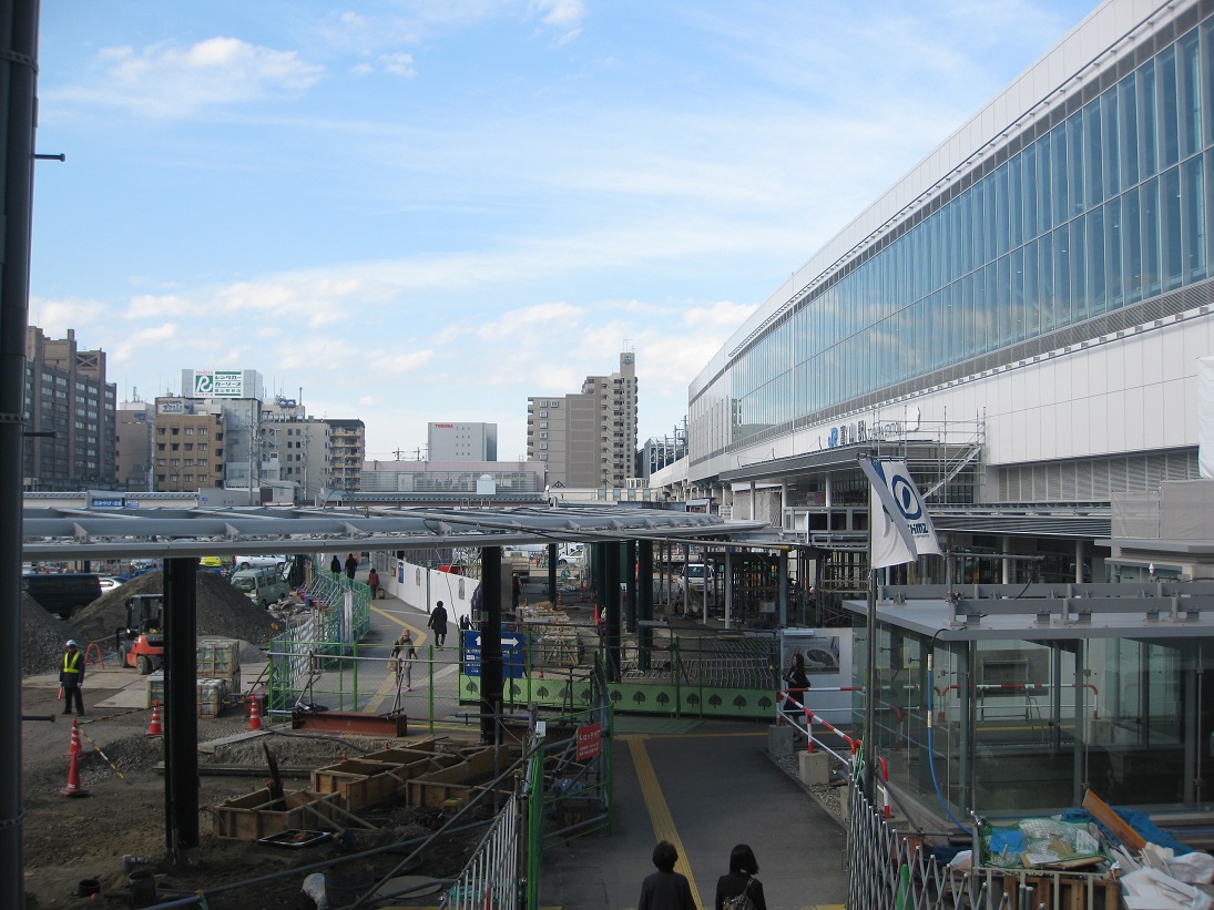 南口駅前整備も佳境へ…　富山駅　2014.11(後編)_f0281398_22284643.jpg