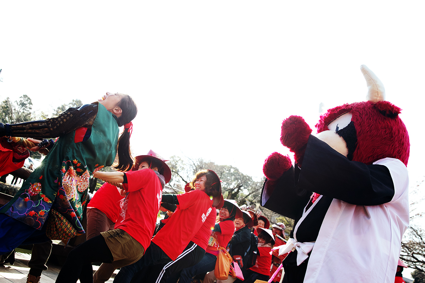 獣兵衛　-いしだみつにゃん誕生祭と彦根甲冑祭綱引き大会-_c0115616_17272697.jpg