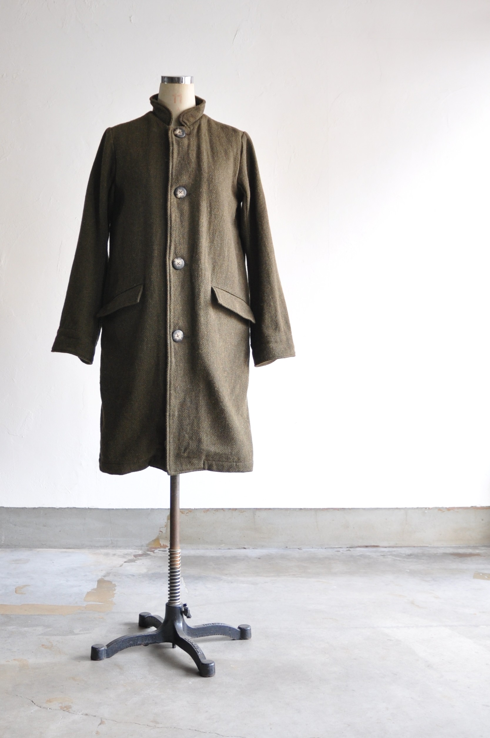 KAPITAL　Round Collar Melton Coat_d0120442_19225110.jpg