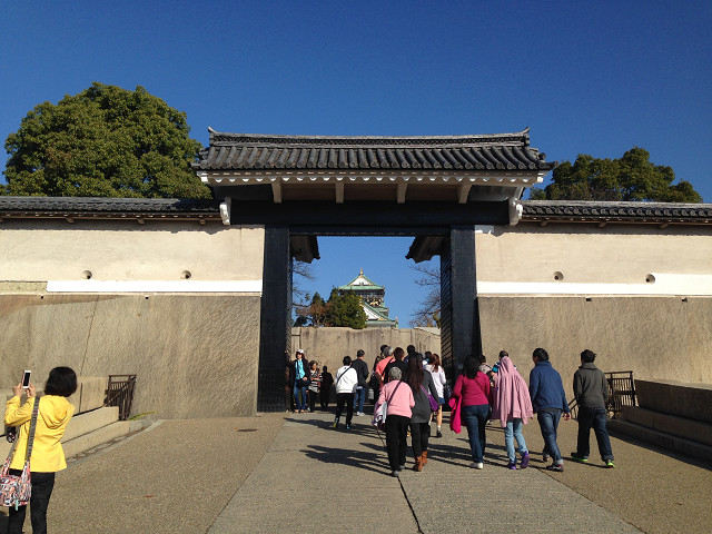 2014/11/30　大阪城　紅葉_b0217643_21253783.jpg