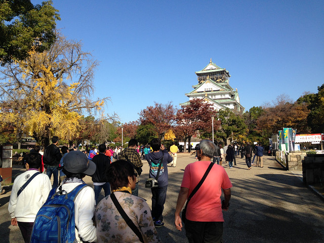 2014/11/30　大阪城　紅葉_b0217643_21264761.jpg