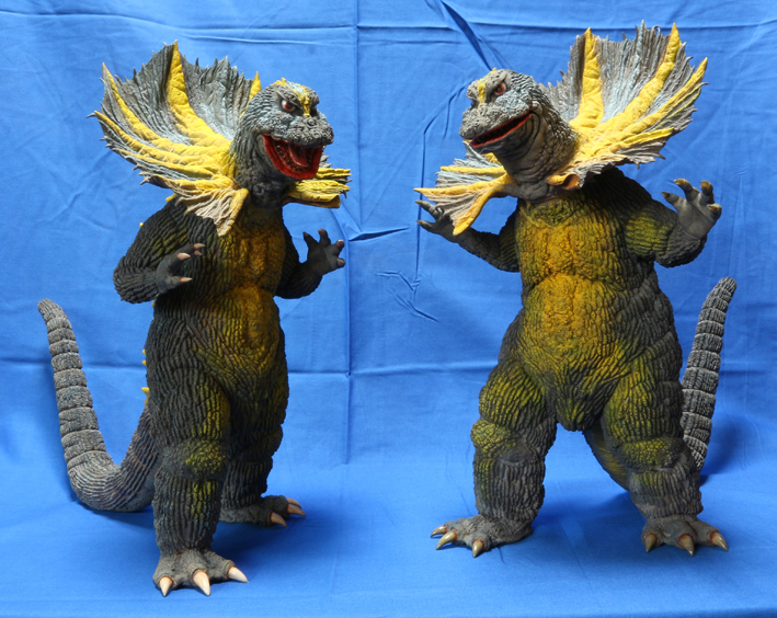 M1号 世紀の大怪獣シリーズ ジラース ソフビ フィギュア エリ巻