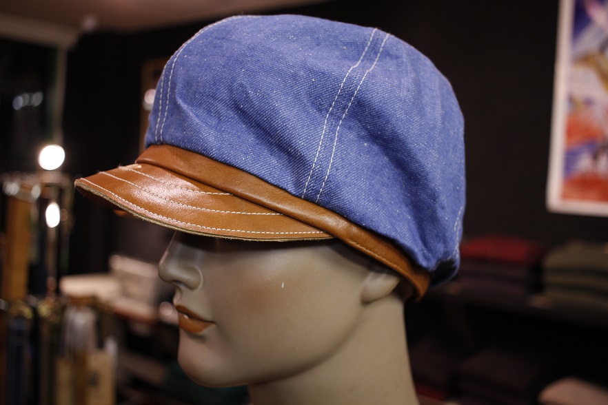 THRIFT NEP DENIM CASQUETTE_e0198668_18384390.jpg