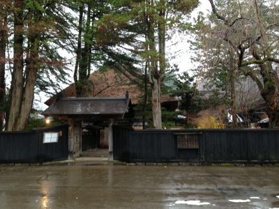 雨の角館、石黒家。。。_c0238971_340127.jpg