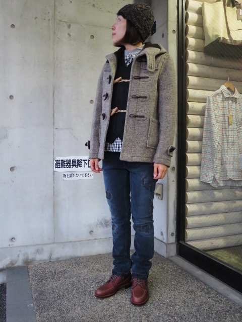 Groverall ・・・ Light WOOL SHORT DUFFLE COAT JACKET!★! (再)_d0152280_5444615.jpg