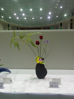 佐賀県諸流合同いけばな展 (前期)_d0195183_8395825.jpg
