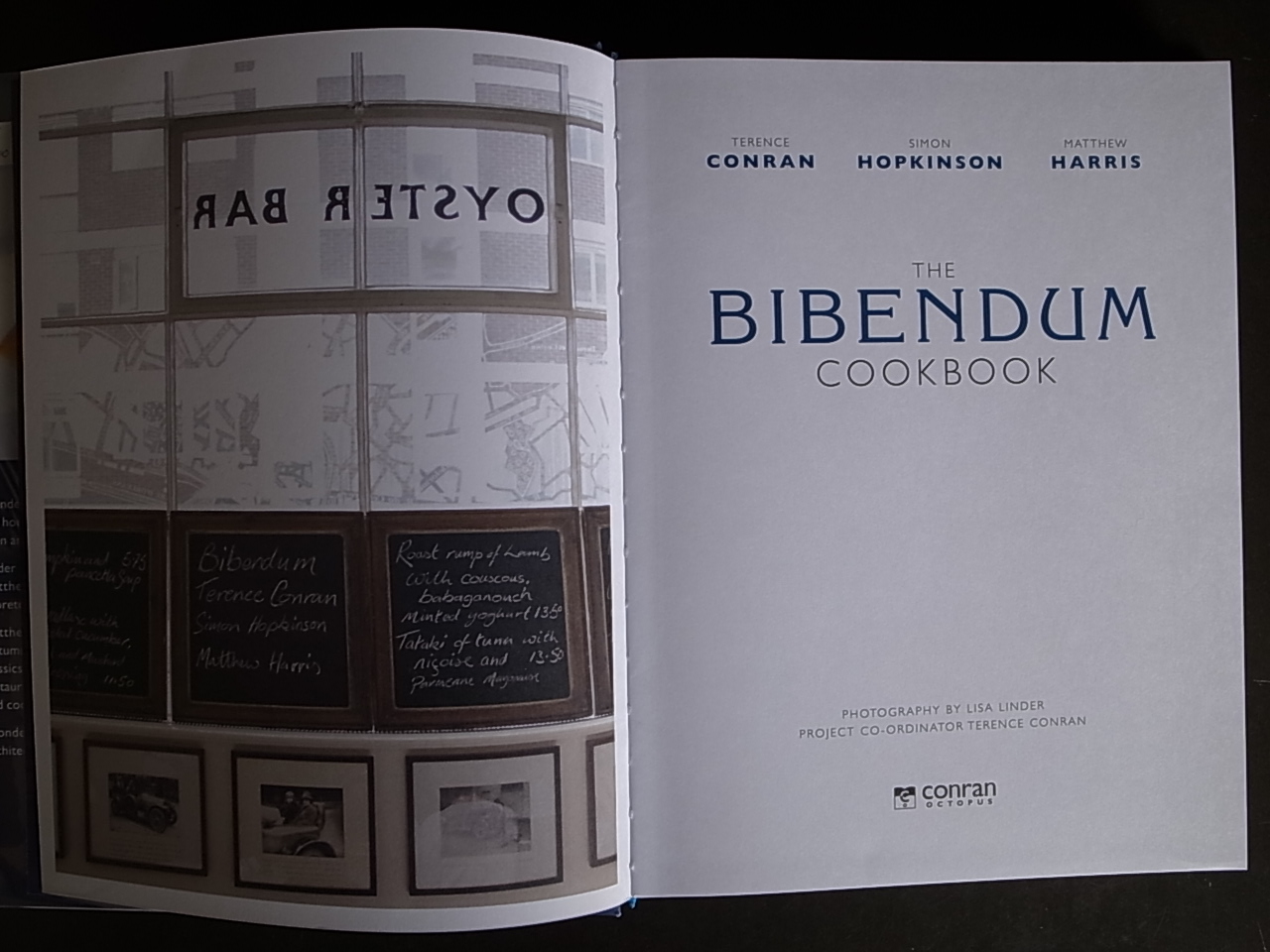 THE BIBENDUM COOKBOOK / Terence Conran, Simon Hopkinson