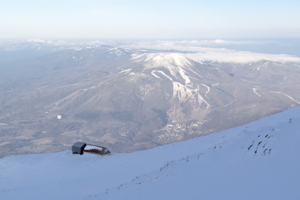 2014年11月30日　初冬の羊蹄山ご来光_c0210644_22131735.jpg