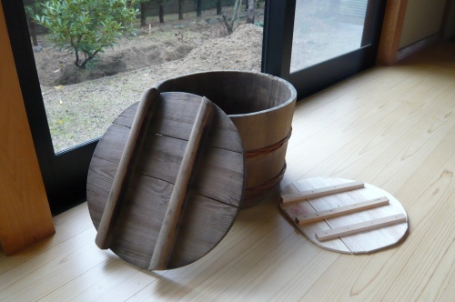 手作り 木桶 10kg用 充て