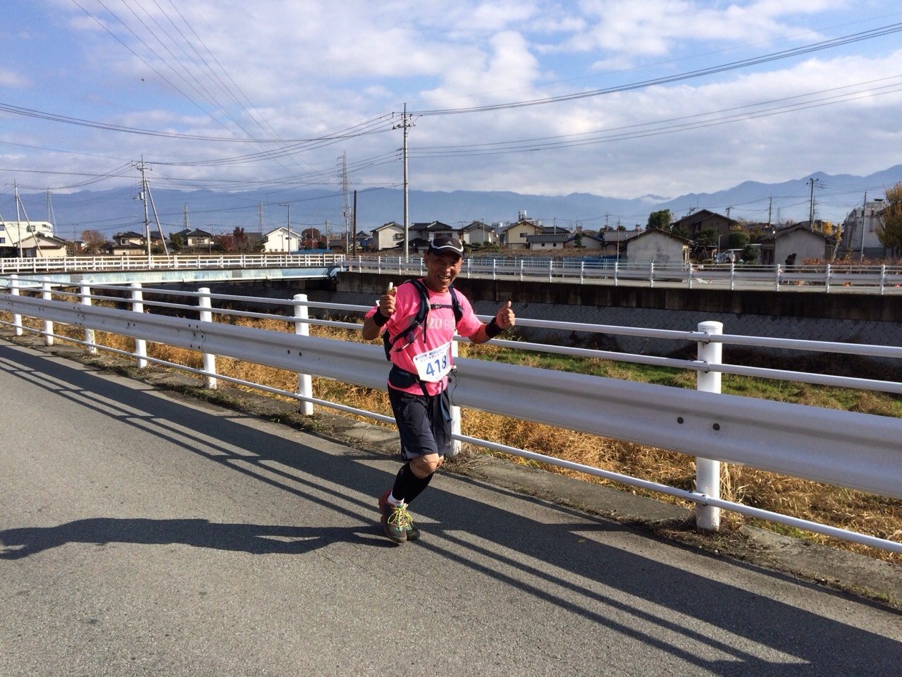 第1回 石和・春日居温泉郷 富士山眺望トレイルラン　参加報告　2014/11/30_f0353182_08194452.jpg