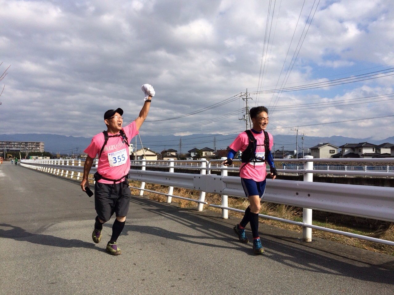 第1回 石和・春日居温泉郷 富士山眺望トレイルラン　参加報告　2014/11/30_f0353182_08203637.jpg