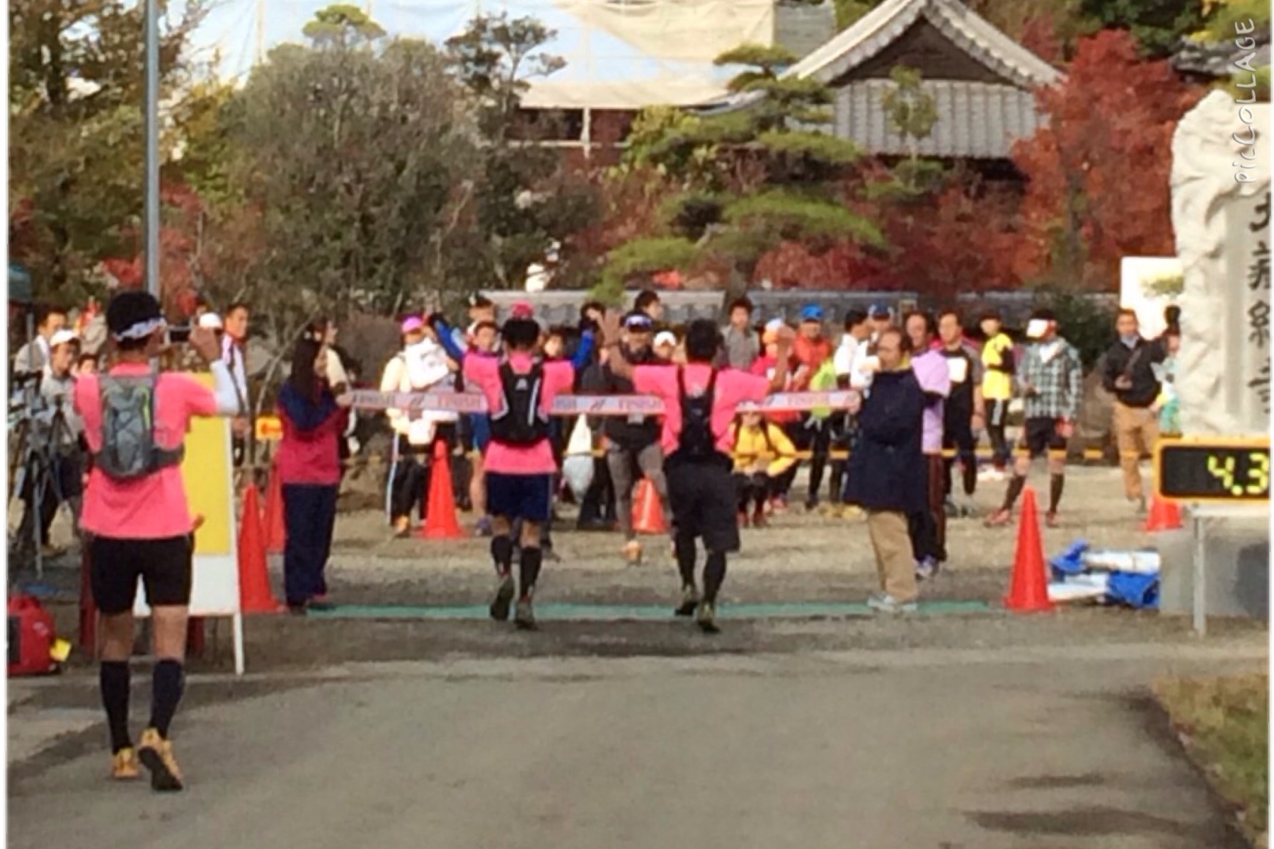 第1回 石和・春日居温泉郷 富士山眺望トレイルラン　参加報告　2014/11/30_f0353182_08210628.jpg