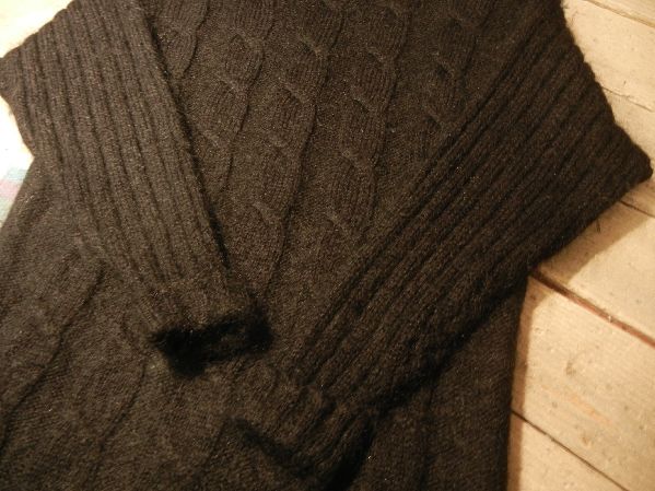 --MOHAIR SWEATER BLACK＆... From KUP-TEA--_c0333053_1659212.jpg