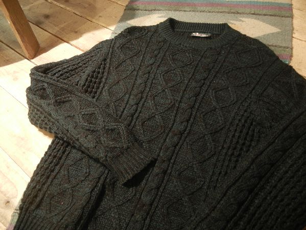 --MOHAIR SWEATER BLACK＆... From KUP-TEA--_c0333053_19123132.jpg