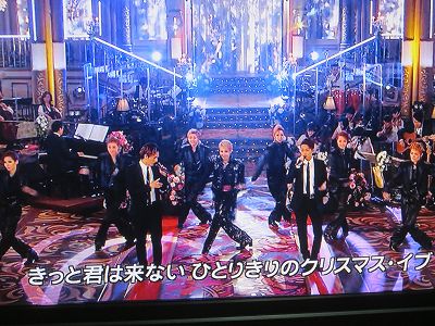 14 Fns歌謡祭 星組月組地上波でダンス 毎日がクリスマス