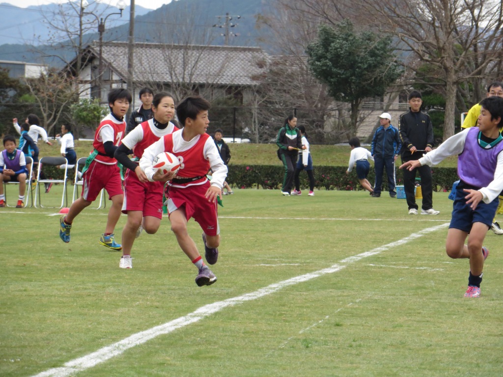 サントリーカップ　第１１回全国小学生タグラグビー選手権大会　山口県予選_b0181767_15575367.jpg