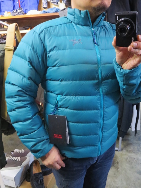 良好価格その④ ARK\'TERYX ・・・ Thorium AR DOWN JACKET!★!_d0152280_8494885.jpg