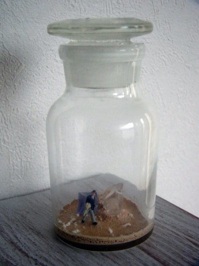Cafe plateauxさん追加納品分よりジオラマ瓶(小)「果て無い旅」_f0280238_22182034.jpg