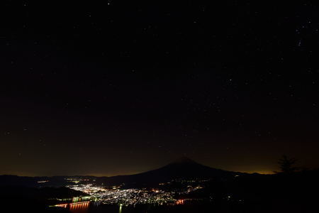 2014年12月3日　新道峠　夜景～朝焼け_c0314839_08545453.jpg