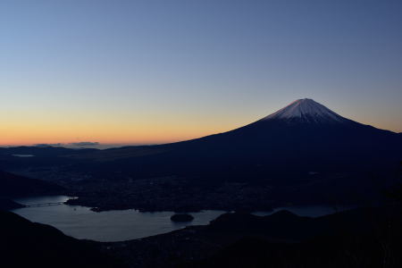 2014年12月3日　新道峠　夜景～朝焼け_c0314839_08551516.jpg