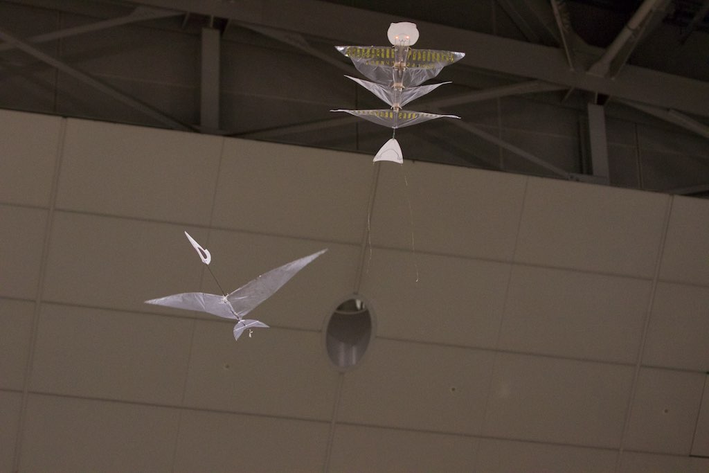 MFT2014ビッグサイト内上空の制空権確保! #mft2014_d0067943_1224081.jpg