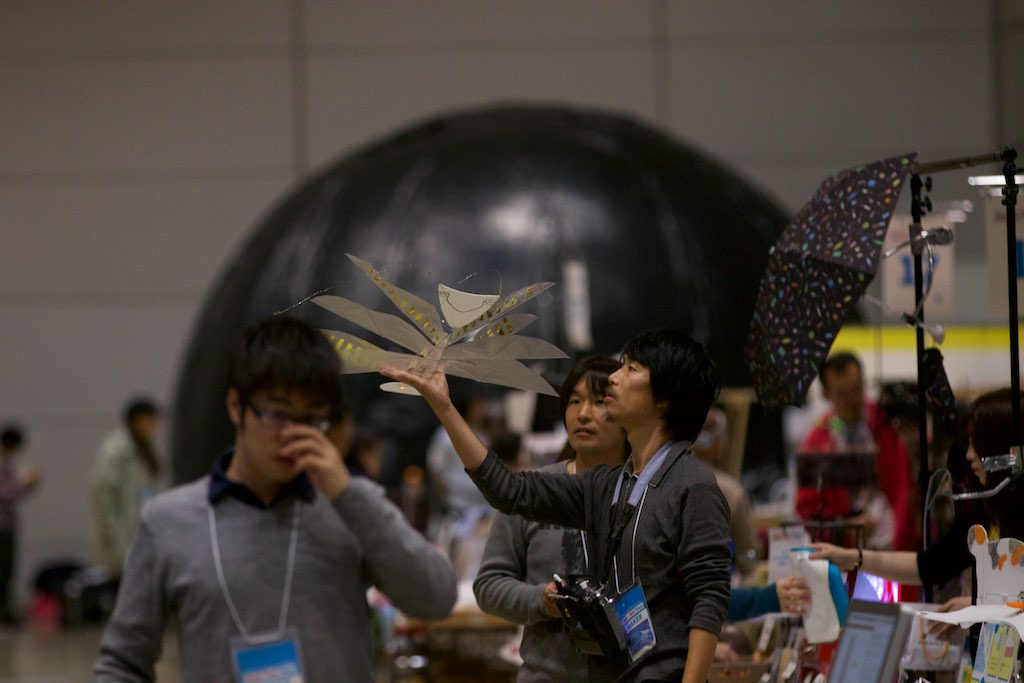 MFT2014ビッグサイト内上空の制空権確保! #mft2014_d0067943_1247649.jpg