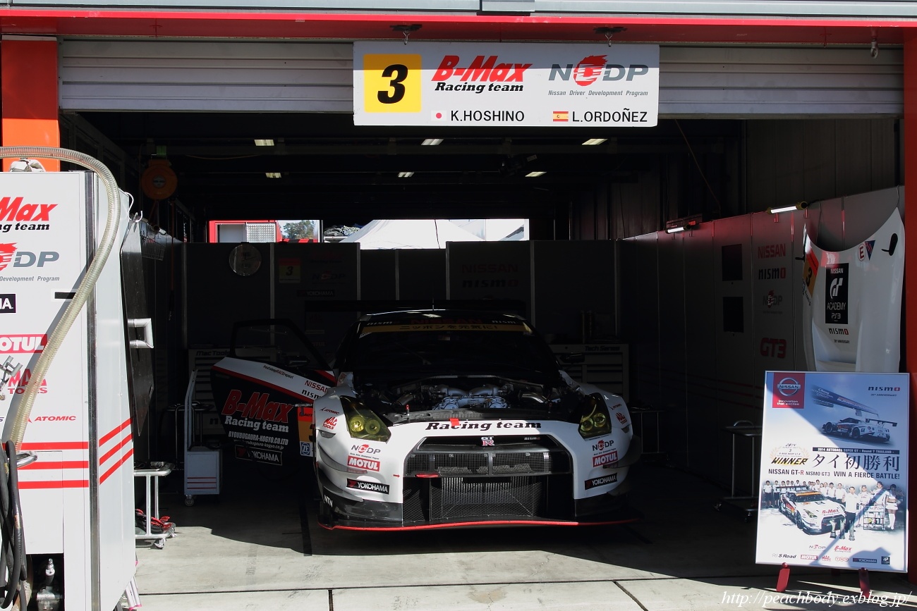 #3 NDDP RACING_B-MAX NDDP GT-R(GT300) : Peach Body