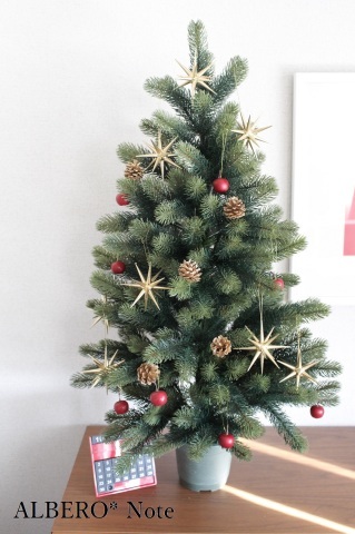 ベツレヘムの星と クリスマスツリー Albero Note