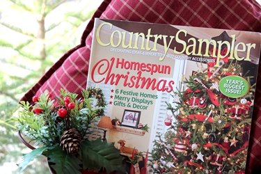『Country Sampler』の昨年のクリスマス特集号_f0161543_16491597.jpg