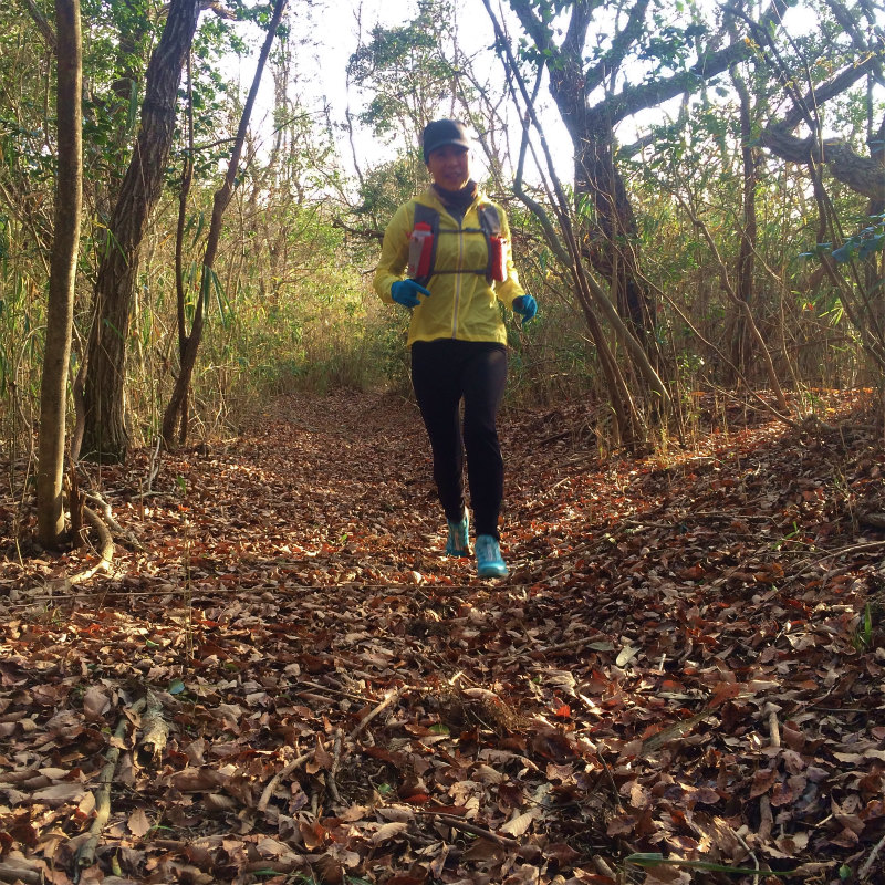 道場百丈岩周辺 Mountain Running 2014/12/03_b0220886_22265358.jpg