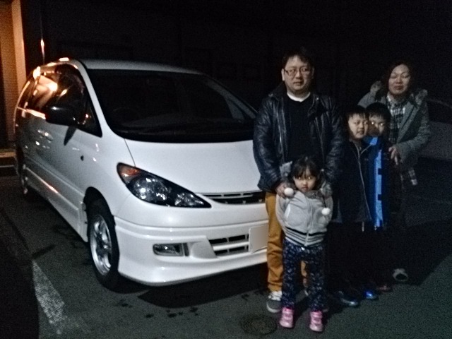★エスティマ待望のお納車となりました!!★(白石店)_c0161601_1642141.jpg
