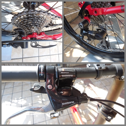 DAHON:SPEED-P8/451ホイール装着&10SPEED化 : カルマックス DAHON:SPEED-P8/451ホイール装着&10SPEED化 : カルマックス