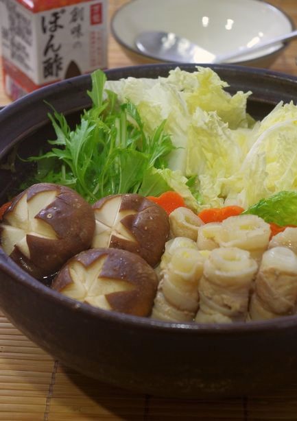 ネギ豚鍋でポッカポカ♪_f0168317_2283130.jpg