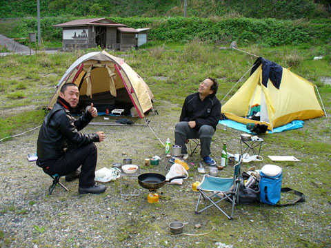 裏磐梯お見送り&羽鳥湖キャンプ&笹川流れ野宿_a0083760_141845100.jpg