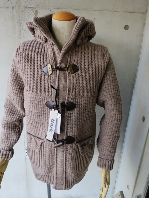 Bark ･･･ KNIT DUFFLE COAT JACKET！★！　其の②_d0152280_21502946.jpg