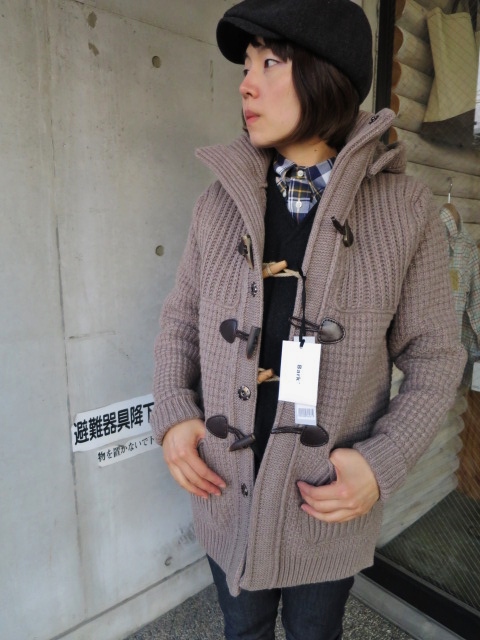 Bark ･･･ KNIT DUFFLE COAT JACKET！★！　其の②_d0152280_21511439.jpg